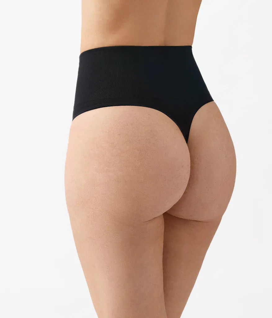 Wacoal Thong|Seamless * ooth erie™ haping Thong Black