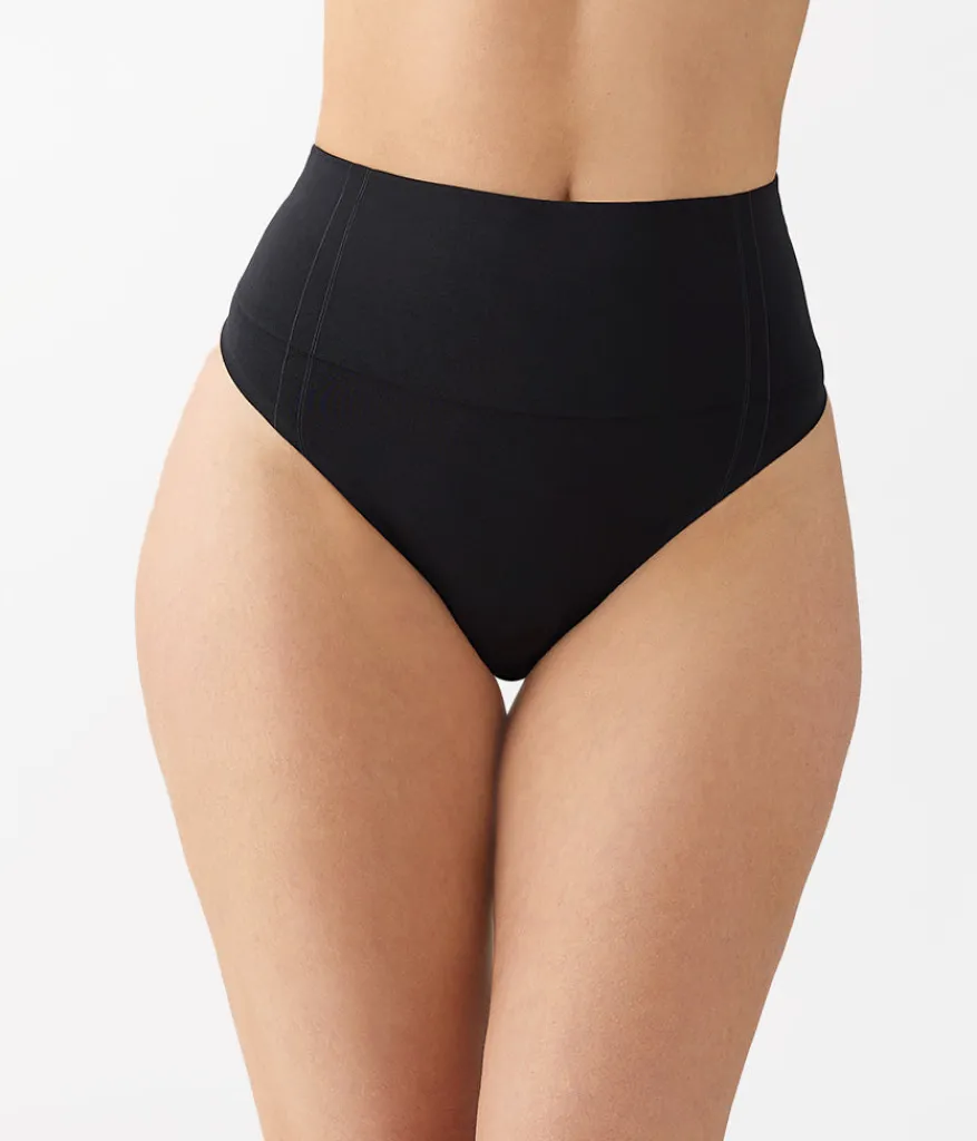 Wacoal Thong|Seamless * ooth erie™ haping Thong Black