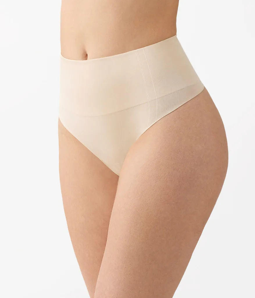Wacoal Shaping Thong|Seamless * ooth erie™ haping Thong Sand
