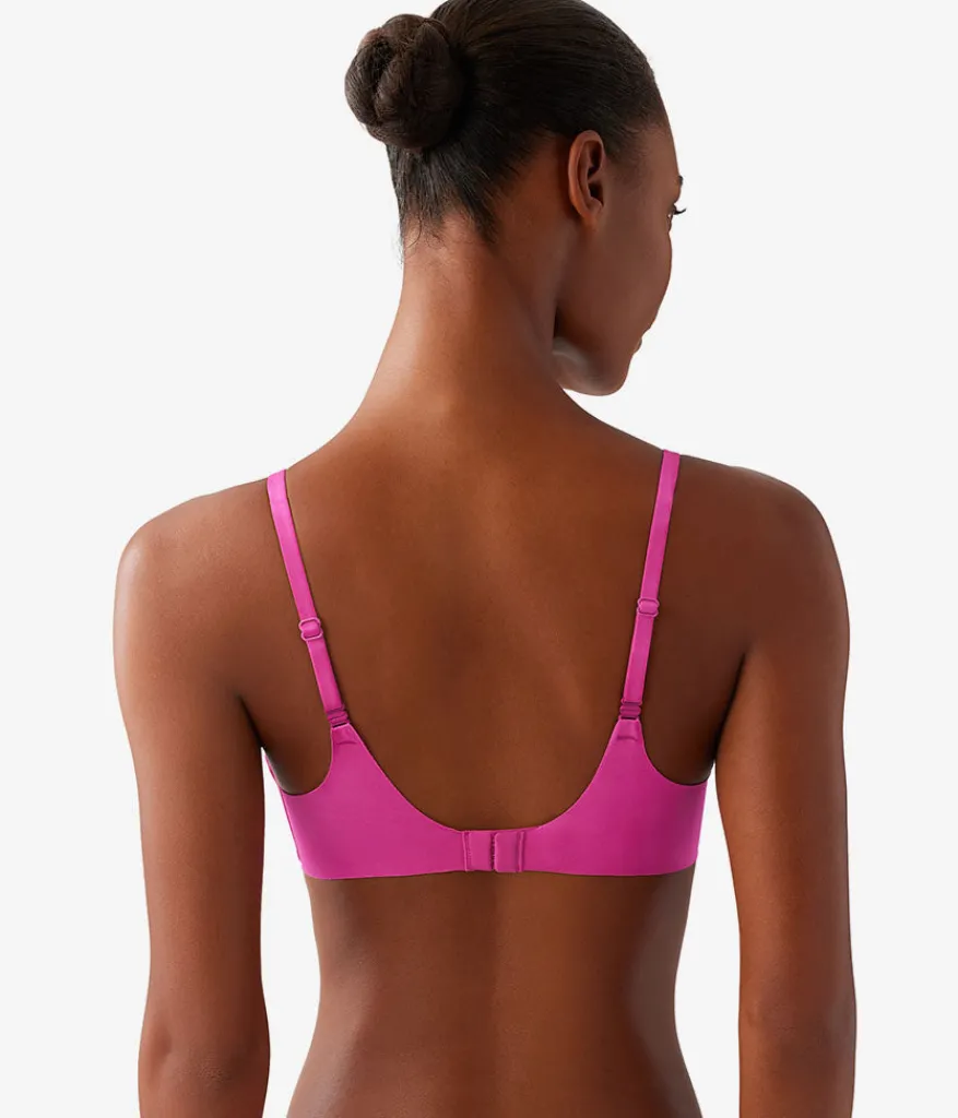 Wacoal Seamless|Wireless * Spotlight Wire Free T-Shirt Bra Fuchsia Red