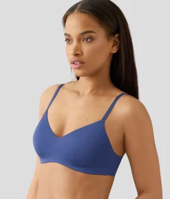 Wacoal Racerback/Convertible|Seamless * Spotlight Wire Free T-Shirt Bra Crown Blue
