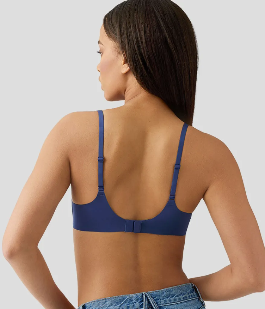 Wacoal Racerback/Convertible|Seamless * Spotlight Wire Free T-Shirt Bra Crown Blue