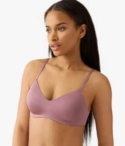 Wacoal Seamless|Wireless * Spotlight Wire Free T-Shirt Bra Grape Shake