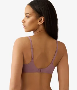 Wacoal Seamless|Wireless * Spotlight Wire Free T-Shirt Bra Grape Shake