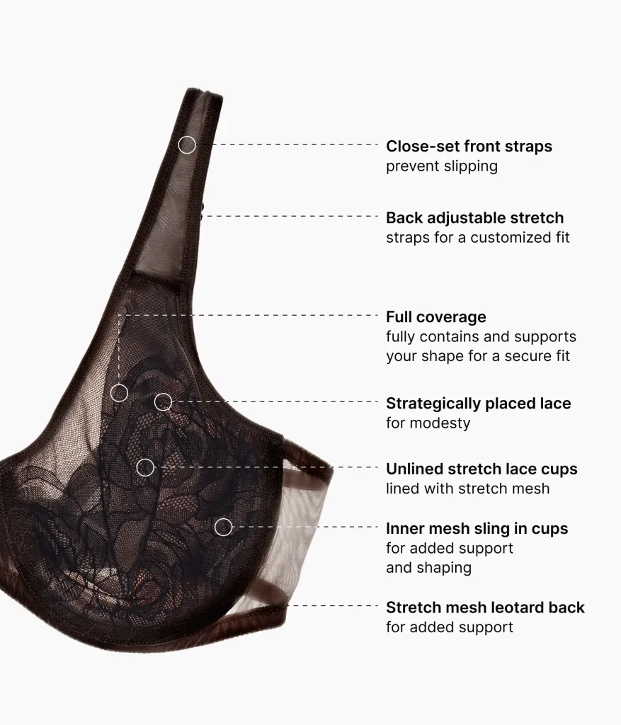 Wacoal Full Figure|Seamless * Stark Beauty Underwire Bra Black