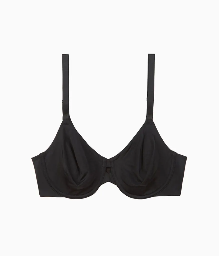 Wacoal Full Figure|Unlined * Superbly Smooth Underwire Bra Black