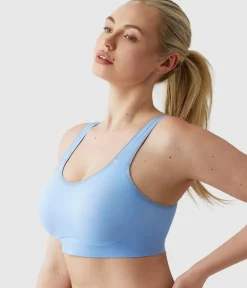 Wacoal Unlined|Sport * Sydney Sport Underwire Bra Bel Air Blue