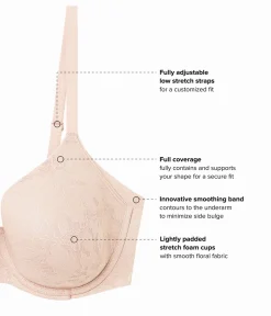 Wacoal Full Figure|T-Shirt * Taking Sides T-Shirt Bra Roebuck