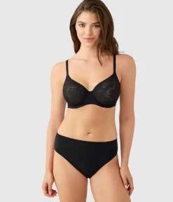 Wacoal Full Figure|T-Shirt * Taking Sides T-Shirt Bra Black