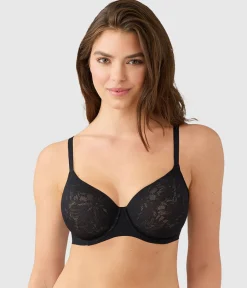 Wacoal Full Figure|T-Shirt * Taking Sides T-Shirt Bra Black