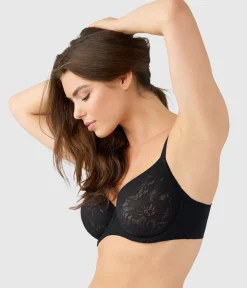 Wacoal Full Figure|T-Shirt * Taking Sides T-Shirt Bra Black