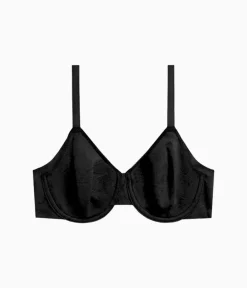 Wacoal Full Figure|Unlined * Taking Sides Underwire Bra Black
