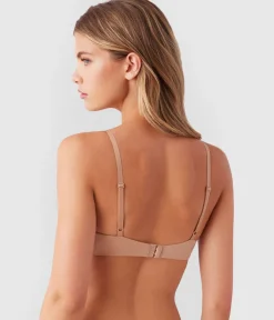 Wacoal Seamless|Underwire * Undercover Plunge T-Shirt Bra Chai