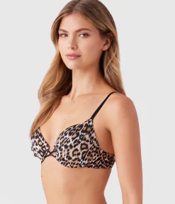 Wacoal Seamless|Underwire * Undercover Plunge T-Shirt Bra Leopard