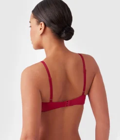 Wacoal Seamless|Underwire * Undercover Plunge T-Shirt Bra Cerise