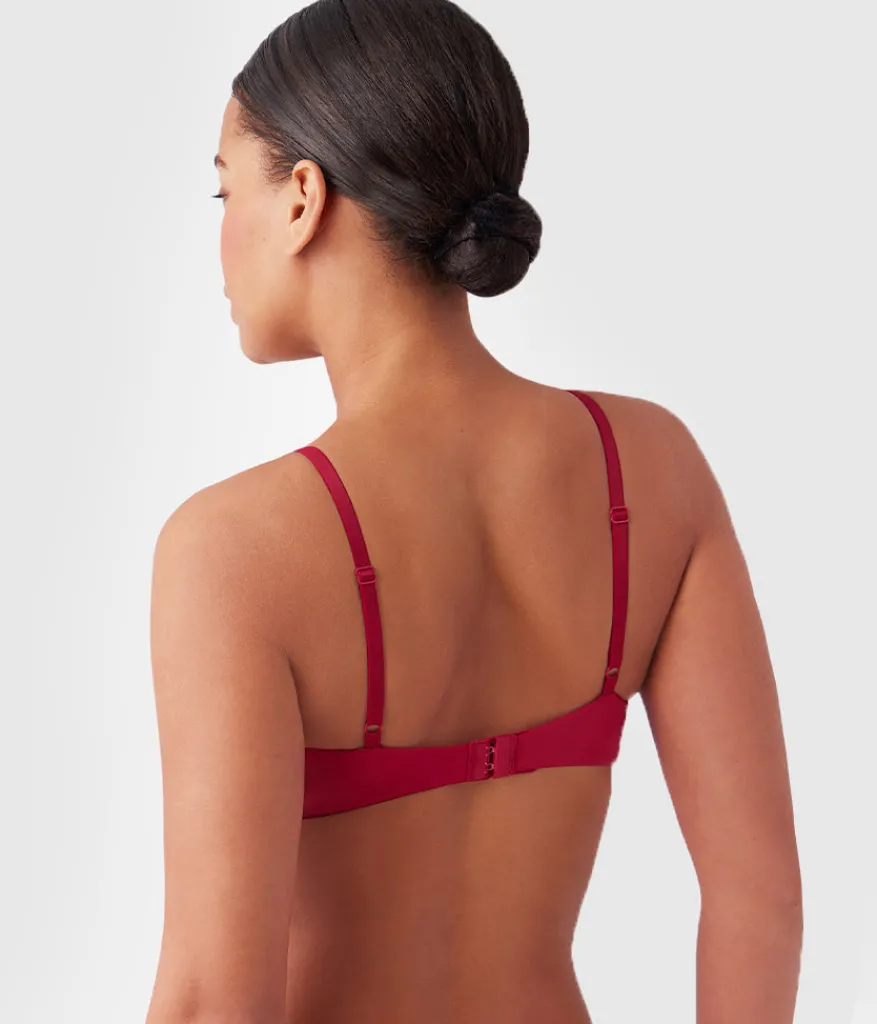 Wacoal Seamless|Underwire * Undercover Plunge T-Shirt Bra Cerise