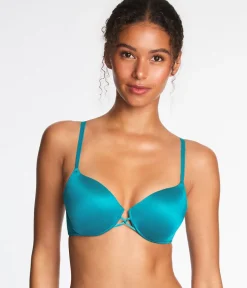 Wacoal Seamless|Underwire * Undercover Plunge T-Shirt Bra Deep Lake