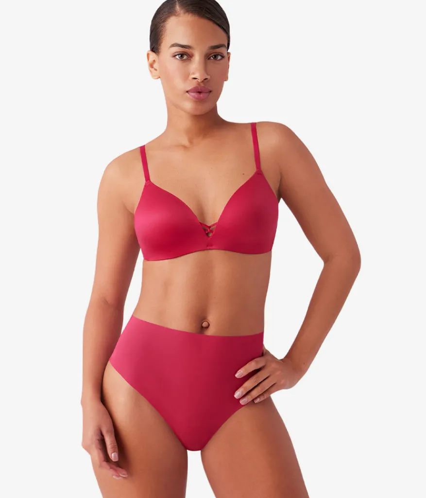 Wacoal Seamless|Wireless * Undercover Wire Free T-Shirt Bra Cerise