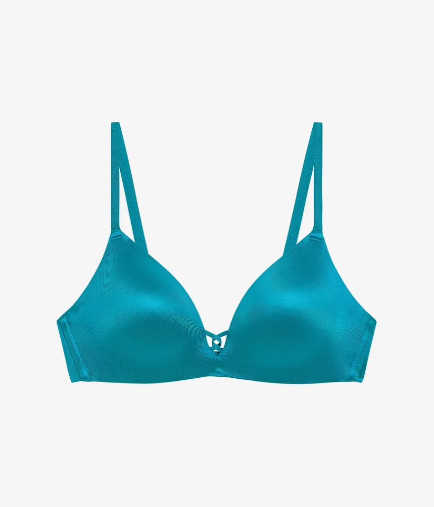 Wacoal Seamless|Wireless * Undercover Wire Free T-Shirt Bra Deep Lake