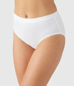 Wacoal Brief * Undertated Cotton Brief White