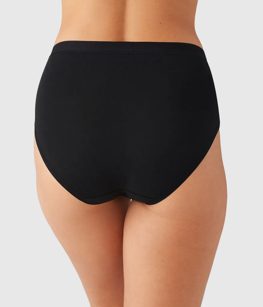 Wacoal Brief * Undertated Cotton Brief Black