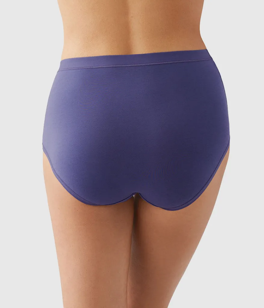 Wacoal Brief * Undertated Cotton Brief Skipper Blue