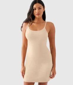 Wacoal Chemises & Bodysuits * Undertated Cotton Cheie Sand