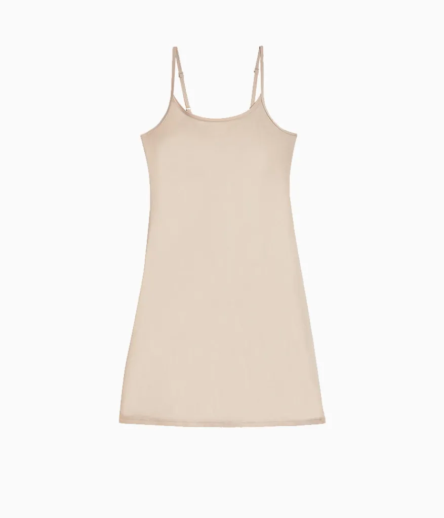 Wacoal Chemises & Bodysuits * Undertated Cotton Cheie Sand