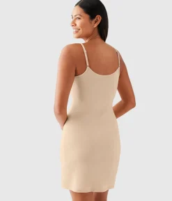 Wacoal Chemises & Bodysuits * Undertated Cotton Cheie Sand