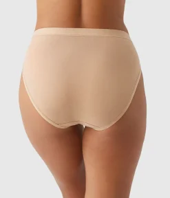 Wacoal Hi-Cut * Undertated Cotton Hi-Cut Praline