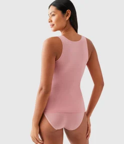Wacoal Camis & Tanks * Undertated Cotton Tank Rose Elegance