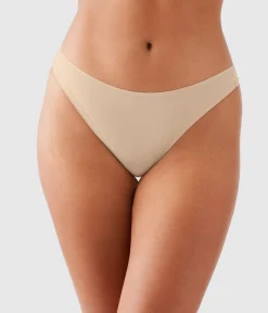 Wacoal Thong * Undertated Cotton Thong Sand
