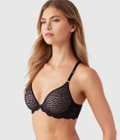 Wacoal Racerback/Convertible|Lace * Untamed Front Close T-Shirt Bra Night