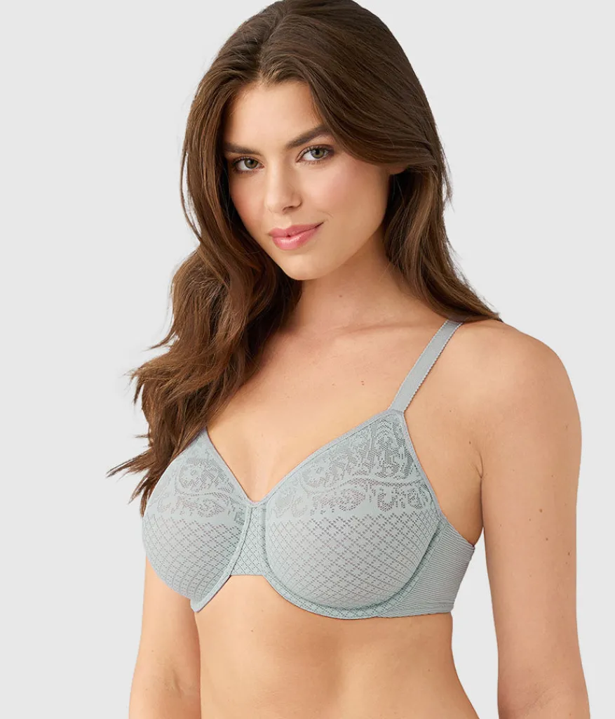 Wacoal Full Figure|Underwire * Visual Effects Minimizer Bra Belgian Block