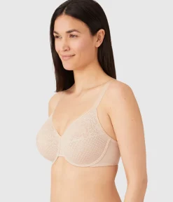 Wacoal Full Figure|Unlined * Visual Effects Minimizer Bra Sand