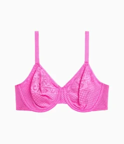 Wacoal Full Figure|Unlined * Visual Effects Minimizer Bra Wild Azalea