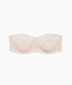 Wacoal Full Figure|Unlined * Visual Effects Strapless Minimizer Bra Sand