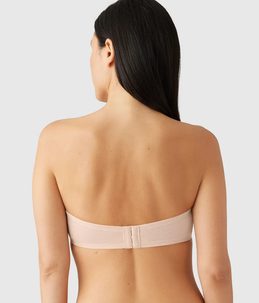 Wacoal Full Figure|Unlined * Visual Effects Strapless Minimizer Bra Sand