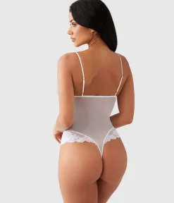 Wacoal Chemises & Bodysuits * Vivid Attraction Bodyuit White