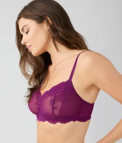 Wacoal Bralettes|Unlined * Vivid Attraction Braette Dark Purple