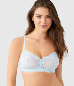 Wacoal Bralettes|Unlined * Vivid Attraction Braette Soft Sky
