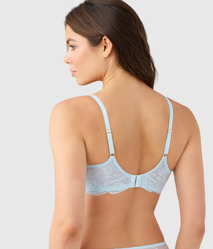 Wacoal Bralettes|Unlined * Vivid Attraction Braette Soft Sky