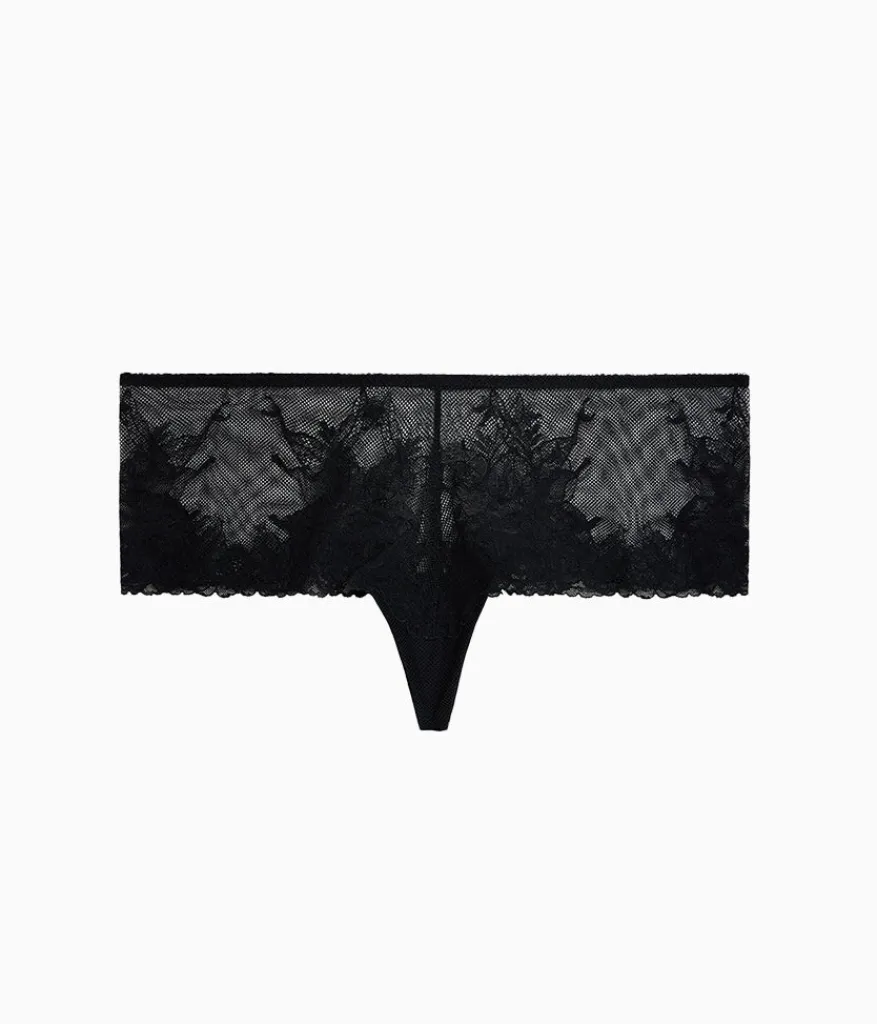 Wacoal Panties|Tanga/Cheeky * Vivid Attraction Tanga Black