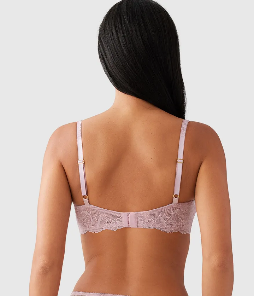 Wacoal Unlined|Lace * Vivid Attraction Underwire Bra Woodrose