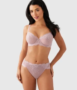 Wacoal Unlined|Lace * Vivid Attraction Underwire Bra Woodrose