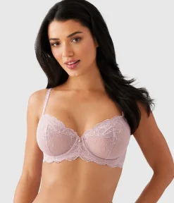 Wacoal Unlined|Lace * Vivid Attraction Underwire Bra Woodrose