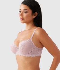 Wacoal Unlined|Lace * Vivid Attraction Underwire Bra Woodrose