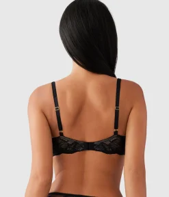 Wacoal Unlined|Lace * Vivid Attraction Underwire Bra Black